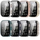Чохол із захисним склом Protective Cover with Glass для Amazfit Bip 6 black - зображення 3