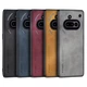 Шкіряний чохол - накладка Fanoya для Nothing Phone (3a) brown - зображення 3