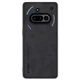 Кожаный чехол - накладка Fanoya для Nothing Phone (3a) black - изображение 1