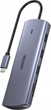 USB-hub Unitek 9-in-1 USB-C Hub with Dual Display, Dual Card Reader and 100W PD (D1113A) - obraz 1