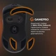 Миша бездротова GamePro Genesis Ranker Black (GM012B) - зображення 11