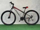 Гірський велосипед Crossbike Storm 27.5”, стальна рама 17”, 21 швидкість, дискові гальма чорно-червоний - зображення 2