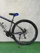 Гірський велосипед Crossbike Storm 27.5”, стальна рама 17”, 21 швидкість, дискові гальма чорно-синій - зображення 3