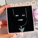 Срібне намисто Pandora Крила янгола 398505C01 - зображення 6