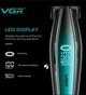 Беспроводной триммер VGR V-992 с LED-дисплеем зелёный 2000 мАч 5 Вт - изображение 7