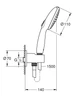 Душовий набір Grohe Tempesta 110, 2 режими ( 26406003 ) 37679 - изображение 6