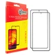 Захисне скло Dengos для Motorola G05 Black Full Glue (DG-TG2P-74) 2шт - зображення 1
