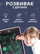 Дитяча дошка - планшет WToys LCD для малювання та записів 87166 Червоний - зображення 3