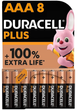Батарейки лужні Duracell AAA LR03 8 шт (5000394203358) - зображення 2
