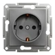 Розетка Schneider Electric ASFORA антрацит (EPH2900171) - изображение 1