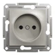 Розетка Schneider Electric ASFORA без заземлення бронза (EPH3000169) - зображення 1