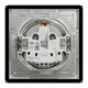 Розетка Schneider Electric ASFORA з кришкою IP44, біла (EPH3100321) - зображення 8