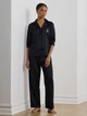 Пижама (рубашка + штаны) женская Ralph Lauren 86209214 M Черная (1160127172) - изображение 5
