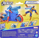 Іграшковий набір Hasbro Marvel Avengers: Epic World of Action Captain America Shield-Shot Cycle Vehicle 4 G0889 (5010996283887) - зображення 2
