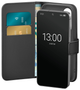 Etui z klapką Puro Booklet Case z portfelem do Samsung Galaxy S25+ Black (8018417499920) - obraz 1