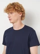 Футболка хлопковая длинная мужская Sol's Crusader Men Organic Cotton 03582319 S Темно-синяя (3609371053188) - изображение 4