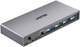 Przełącznik KVM Unitek 8K 3x DP 6x USB-A 5Gbps (V1310AGY01-EU) - obraz 1