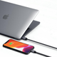 Kabel synchronizacyjny Satechi USB Type-C do Lightning 1.8 m Space Gray (ST-TCL18M) - obraz 5