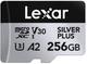 Karta pamięci Lexar Professional Silver Plus microSDXC 256 GB UHS-I U3 V30 A2 (843367135349) - obraz 1