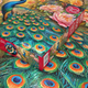 Puzzle CherryPazzi Peacock s paradise 1000 elementów 30929 (5903728730929) - obraz 4