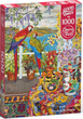 Puzzle CherryPazzi Parrots on the veranda 1000 elementów 30639 (5903728730639) - obraz 1