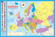 Puzzle Eurographics Smart Kids Collection Map of Europa 200 elementów 6200-5374 (628136653749) - obraz 3
