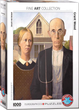 Puzzle Eurographics Fine Art Collection American Gothic by Grant Wood 1000 elementów 6000-5479 (628136654791) - obraz 1