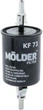 Фильтр топливный Molder Daewoo, Opel, ВАЗ (KF73) - изображение 1