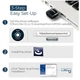 USB-адаптер Bluetooth MPOW, приймач передавача Bluetooth, сумісний з Win 7/8.1/10 Чорний - зображення 10