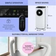 Мобильный фреоновый кондиционер/Осушитель воздуха Klarstein Eco Smart 11 Белый Б/У - изображение 4