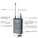Беспроводной лавальер микрофон MCOPLUS UHF-WMU96 (SET B) (2TX+1RX) Черный - изображение 2