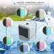Портативный мини-кондиционер вентилятор 4в1 Rovus Arctic Air увлажнитель, охладитель, ночник с подсветкой 17см - изображение 5