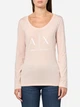 Лонгслив длинный женский Armani Exchange 291077155 S Розовый ( 1159838001) - изображение 1
