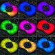 Портативна бездротова Bluetooth колонка акустика VIP JT-1250 з RGB-підсвічуванням та 2-ма мікрофонами на колесах караоке | 7Ah, 50000W, BT/USB/TF/AUX/TWS | Чорний - зображення 9