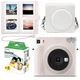 Набор камера Fujifilm Instax Square SQ1, Фотобумага 20шт, Чехол, Ремешок, Фотоальбом 80 фото Белый (Подарочная упаковка) - изображение 1