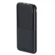 Павербанк Remax RPP-23 10000 mAh 2.4A USB/Type-C Портативний зовнішній акумулятор Power Bank Black - зображення 1