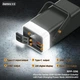 Павербанк Remax RPP-596 40000 mAh 22.5W 2USB/2Type-C Портативний зовнішній акумулятор PowerBank зі швидкою зарядкою та ліхтариком Grey - зображення 2