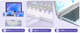 Беспроводная клавиатура Ajazz AK820 Pro RGB USB 2.4 Bluetooth Purple with white - изображение 7