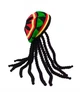 Шапка Боб Марлі (Bob Marley, Ямайка) з дредами, Унісекс WUKE One size - зображення 1
