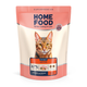 Сухой корм для активных взрослых кошек HOME FOOD For active Курочка и креветка 400 г - изображение 1