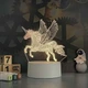 3D светильник-ночник «Единорог» 3D Creative - изображение 2