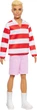 Лялька Barbie Кен Модник Біло-червона смужка (HYV01) (0194735255689) - зображення 1