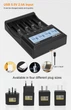 Универсальное ЗУ Liitokala Lii-CH4, 4 канала, Li-1.5/Ni-Mh/Li-ion/LiFePO4/Li-HiV, USB-C, LCD, Box - изображение 10
