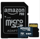 Карта памяти Micro SDHC 16GB Amazon pro microSD Микро СД карта с адаптером 52666/40 - изображение 1