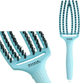 Szczotka do włosów Olivia Garden Fingerbrush Dolce Vita niebieska (5414343018823) - obraz 2