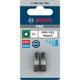 Ударная бита Bosch PRO Impact 1/4" PZ3, 25 мм, 2 шт. (2608522402) - изображение 2