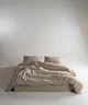 Постельное белье Limasso Stonewashed Ranforce 160 х 220 см Oxford Tan - изображение 1