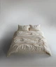 Постільна білизна Limasso Stonewashed Ranforce 160 х 220 см Akdeniz Krem - зображення 2