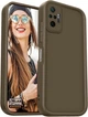 Матовый силиконовый чехол SHLab SoftProtect Xiaomi Redmi Note 10 Pro Brown (38926-30) - изображение 1