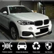 Накладка на передній бампер Lip (для M-Sport, Карбон) для BMW X6 F16 2014-2019 рр - зображення 3